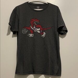NBA Toronto Raptors Retro Logo Graphic Tee with Dino
